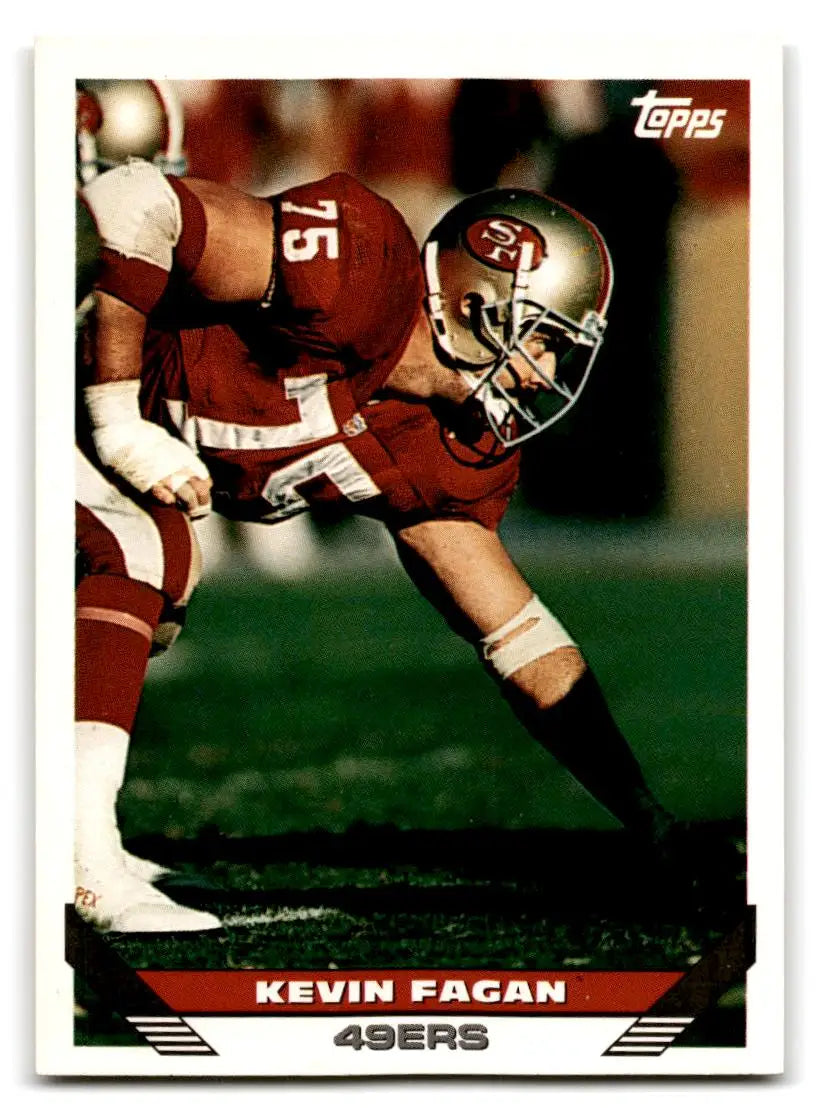 1993 Topps #464 Kevin Fagan - Trading Card