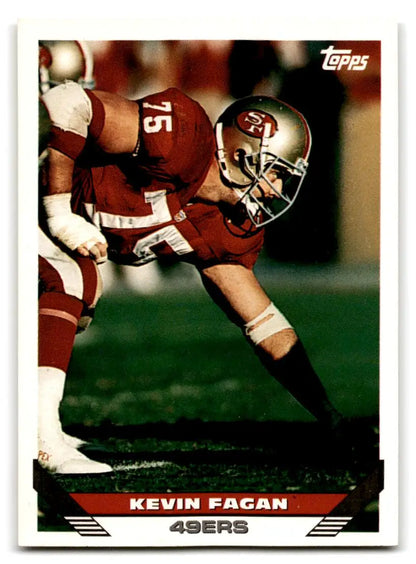 1993 Topps #464 Kevin Fagan - Trading Card