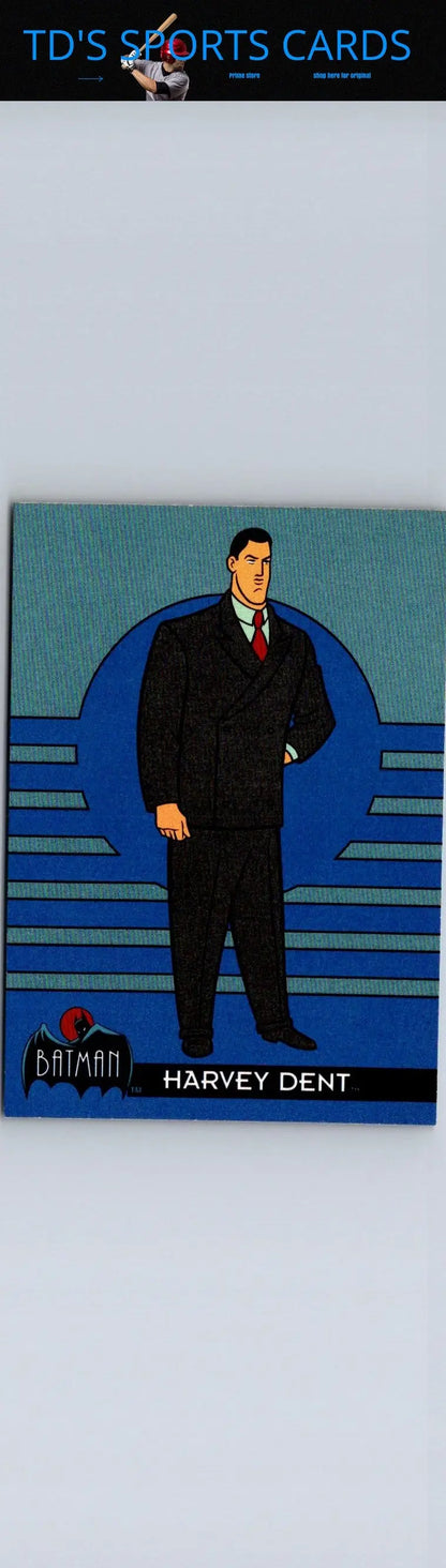 Harvey Dent trading card from 1993 Topps Batman The Animated Series collection