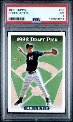 1993 Topps Derek Jeter #98 Baseball PSA 7