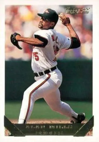 1993 Topps Gold #137 Alan Mills baseball card with original gloss for Orioles collectors