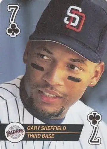 1993 U.S. Playing Card Co. Aces #7C Gary Sheffield NM-MT Padres ID:62816 - Trading Cards