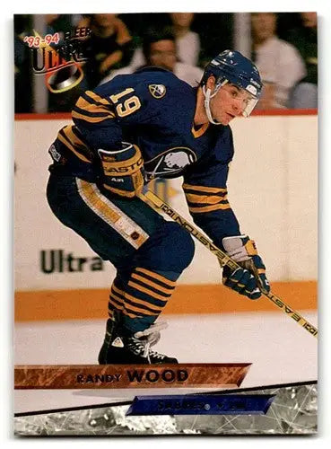 1993 Ultra #279 Randy Wood Buffalo Sabres Hockey Cards EX/NM ID:57776 - Hockey Cards