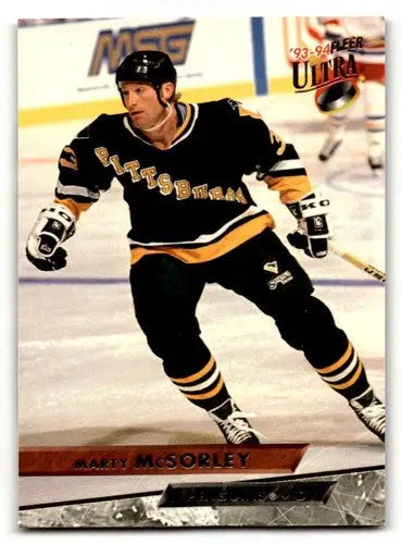 1993 Ultra #394 Marty McSorley Pittsburgh Penguins Hockey Cards EX/N ID:57795 - Trading Cards