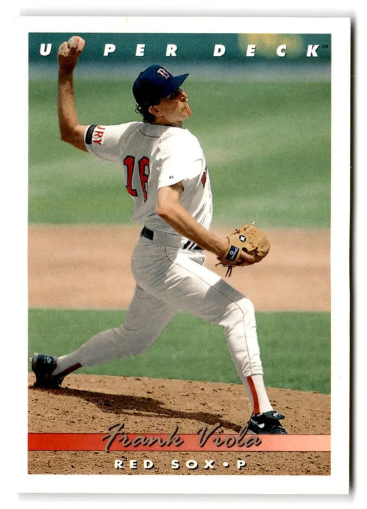 Frank Viola 1993 Upper Deck #131 trading card featuring the baseball legend