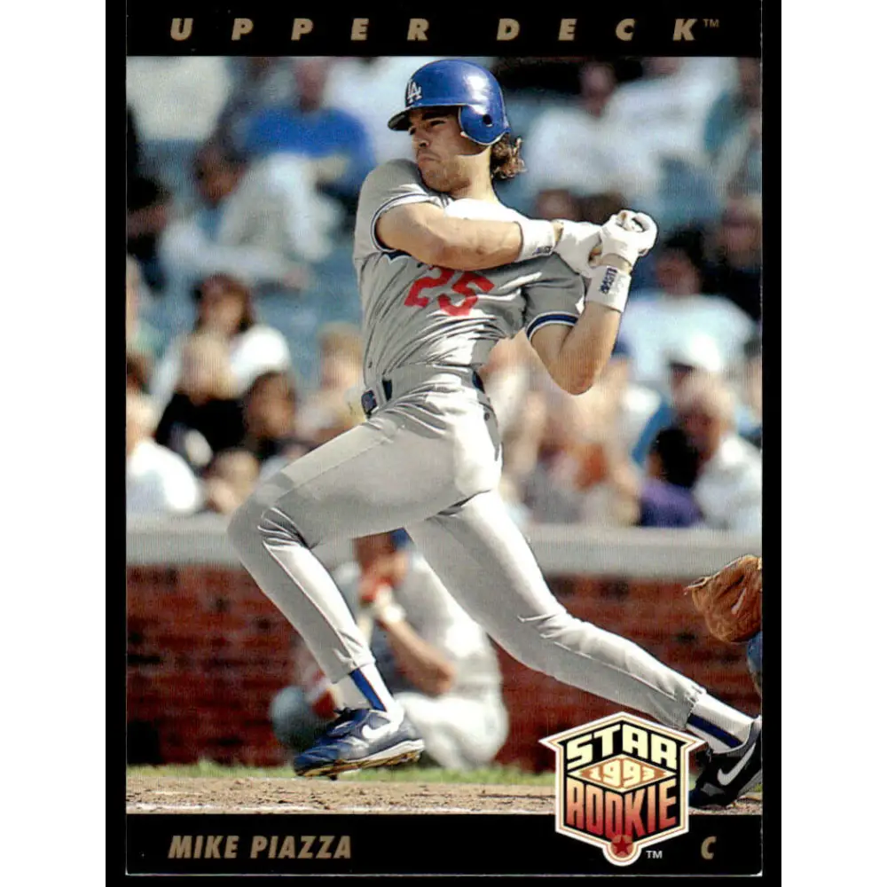 1993 Upper Deck #2 Mike Piazza EX/NM Los Angeles Dodgers Baseball Card