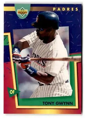 Tony Gwynn baseball card from 1993 Upper Deck Fun Pack #138 collectible set
