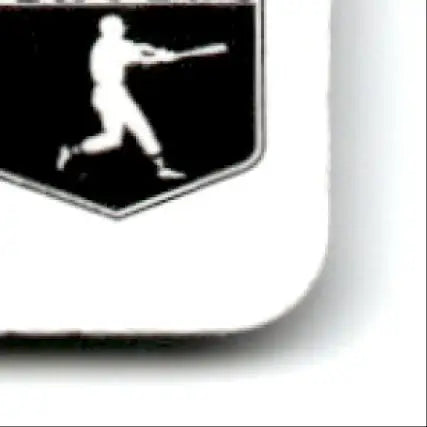 Playing cards baseball with batter silhouette in shield emblem from 1993 US Playing Cards Baseball Aces