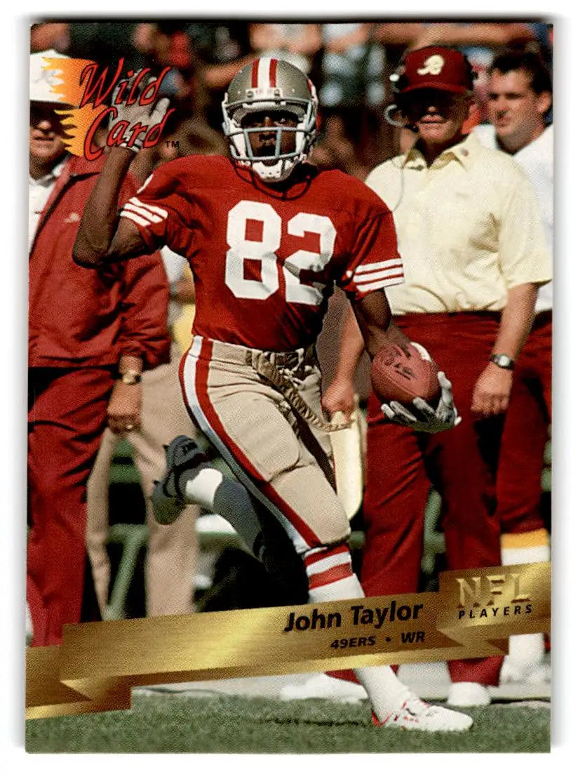 1993 Wild Card #3 John Taylor - Trading Card