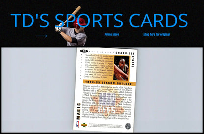 1994-95 Collector’s Choice Italian #184 trading card featuring Shaquille O’Neal