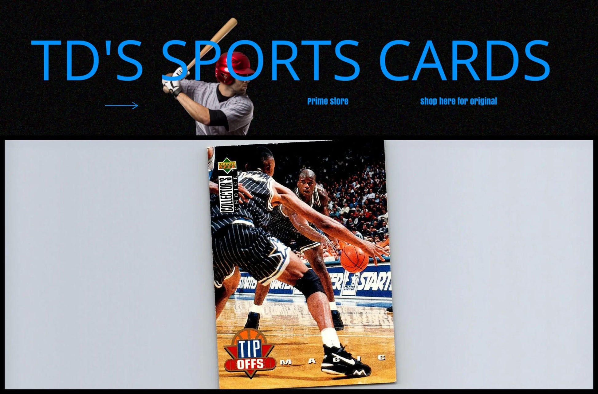 1994-95 Collector’s Choice Italian Shaquille O’Neal trading card showcasing basketball icon