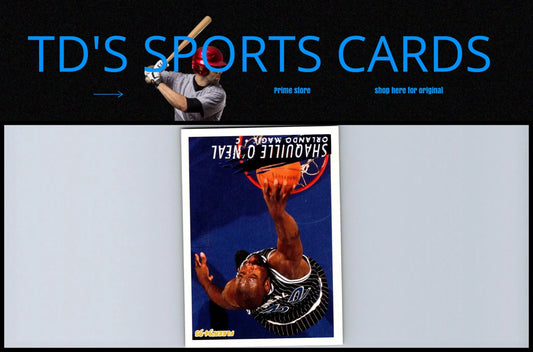1994-95 Fleer #160 Shaquille O’Neal trading card showcasing the basketball legend