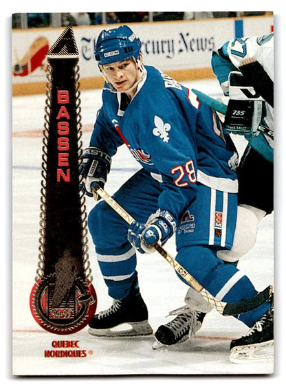 1994-95 Pinnacle #327 Bob Bassen - Trading Card