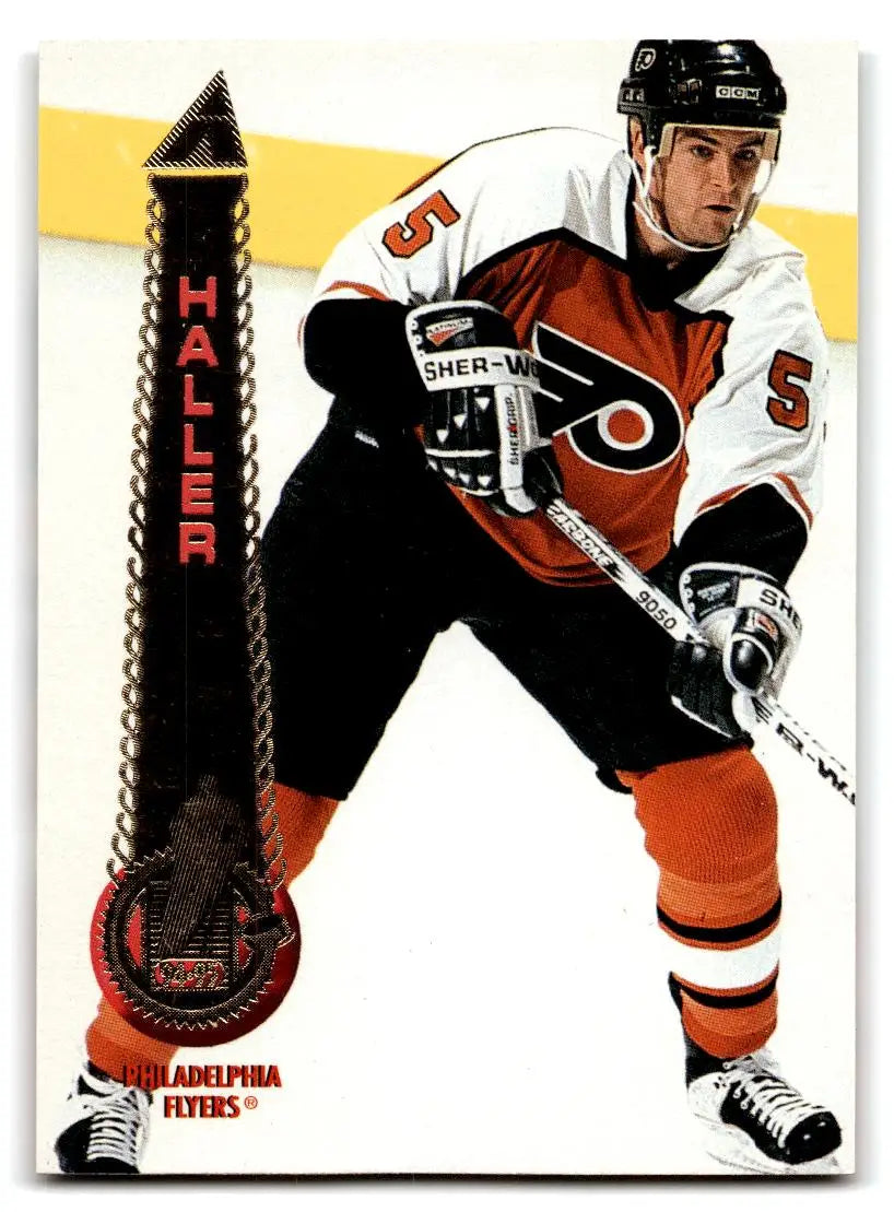 1994-95 Pinnacle #373 Kevin Haller - Trading Card