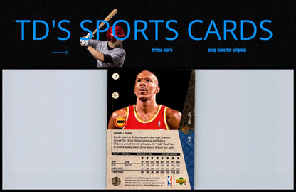 Clyde Drexler 1994-95 SP #77 trading card showcasing a legendary basketball player