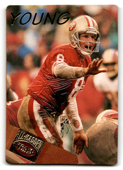 Collectible 1994 Action Packed Football Steve Young San Francisco 49ers card