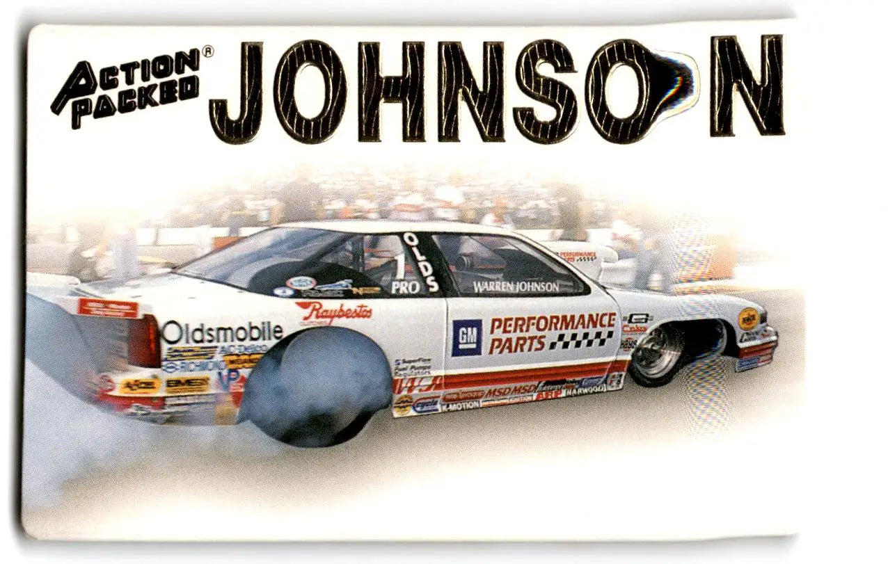 1994 Action Packed NHRA #41 Warren Johnson’s Car - Trading Cards