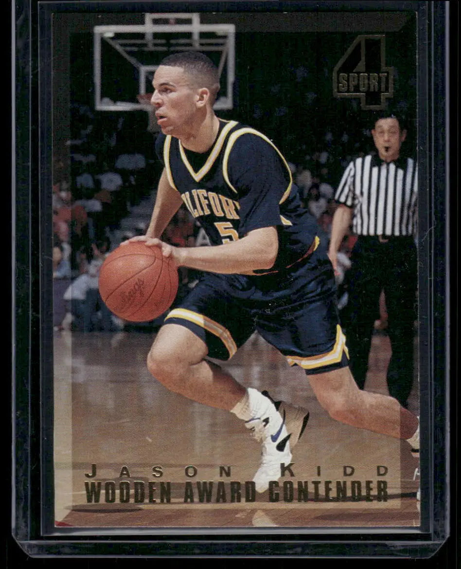1994 Classic 4 Sport Jason Kidd #190 Wooden Award Contender Basketball - Basketball Card
