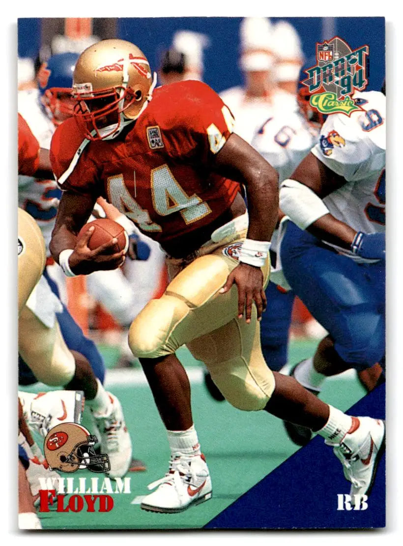 1994 Classic NFL Draft #55 William Floyd - Trading Card