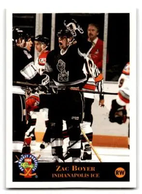 Hockey card of Zac Boyer from 1994 Classic Pro Hockey Prospects series