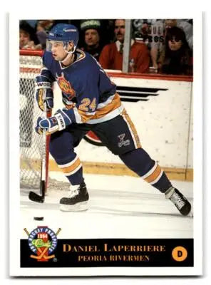 Hockey player card of Dan Laperriere from 1994 Classic Pro Hockey Prospects series
