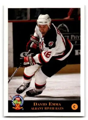 Hockey trading card of David Emma from 1994 Classic Pro Hockey Prospects series