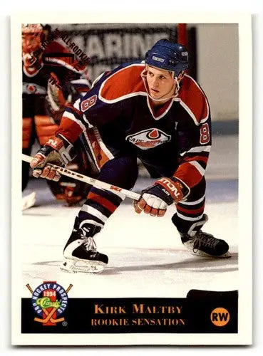 1994 Classic Pro Prospects #21 Kirk Maltby Cape Breton Oilers Hockey ID:55494 - Trading Cards