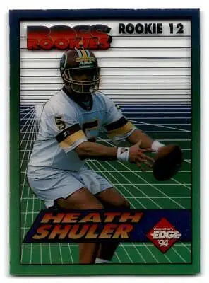 1994 Collector’s Edge #12 Heath Shuler Boss Rookies football trading card