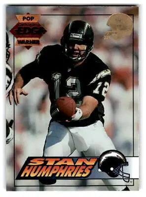 Stan Humphries football card from 1994 Collector’s Edge Pop Warner 22K Gold edition
