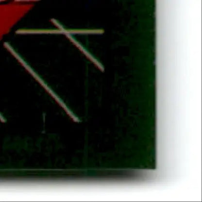 Dark green rectangular object with white lines from 1994 Collector’s Edge Steve Young Boss Squad Silver product