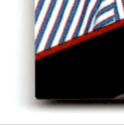 Finish Line Racing Benny Parsons #120 rectangular object with blue white stripes and red line