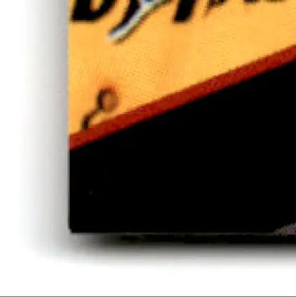 Finish Line Racing Ernie Irvan diecast box with golden-yellow surface and dark brown stripe