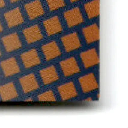 Dark blue fabric with light brown diamond pattern from Finish Line Racing Morgan Shepherd