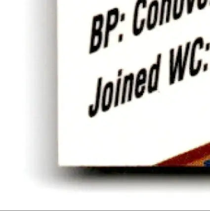 White card with text for 1994 Finish Line Racing Morgan Shepherd #42 product