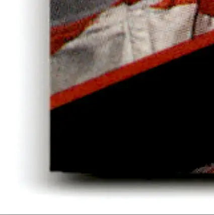 Finish Line Racing fabric featuring Morgan Shepherd racing Morgan design with white, red, black