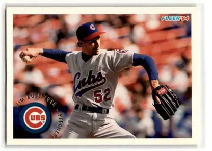 1994 Fleer Update U107 Jim Bullinger Chicago Cubs Baseball Card with original gloss