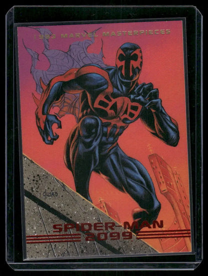 Marvel Masterpieces Spider-Man 2099 trading card from 1994 Marvel Masterpieces collection