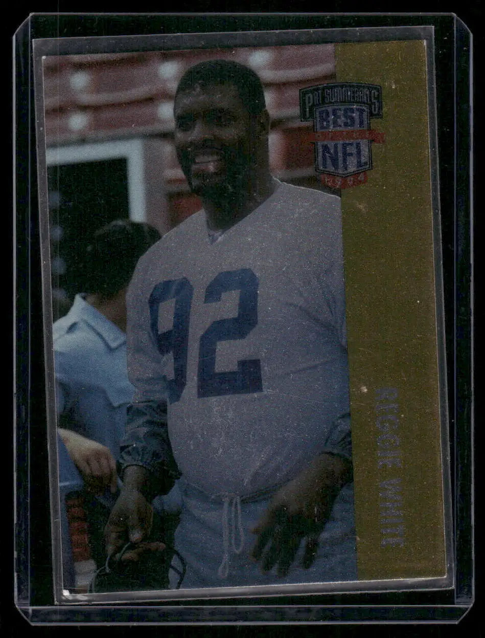 Football trading card of Reggie White from 1994 Playoff Reggie White #284 collection