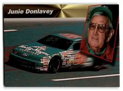 Junie Donlavey racing card from 1994 Power set, ideal for trading cards collectors
