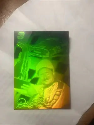 Green and orange Dale Earnhardt Pro Set Power Racing card from 1994 Power Racing series