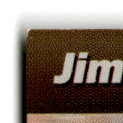 Brown textured business card from 1994 Pro Set Power Racing Jimmy Hensley #93