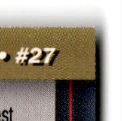 Numbered baseball card with red stripe from 1994 Pro Set Power Racing Jimmy Spencer #118