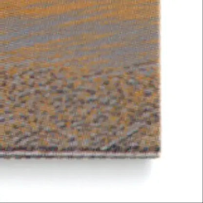 Close-up of textured brown and grey mat sample from Pro Set Power Racing Roger Penske #107