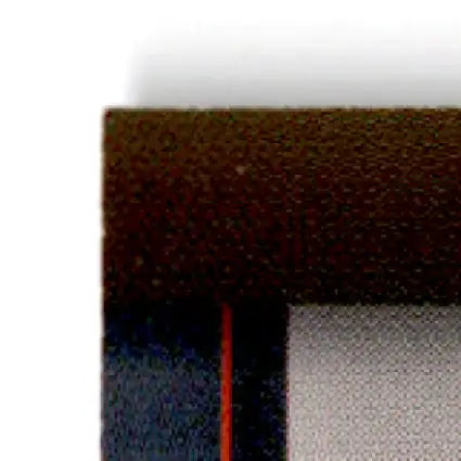 Dark brown textured book cover with red spine from 1994 Pro Set Power Racing Roger Penske #107