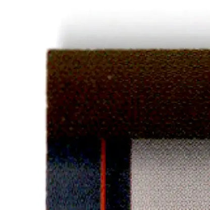 Dark brown textured book cover with red spine from 1994 Pro Set Power Racing Roger Penske #107