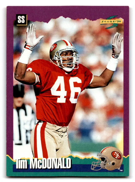 1994 Score #251 Tim McDonald - Trading Cards
