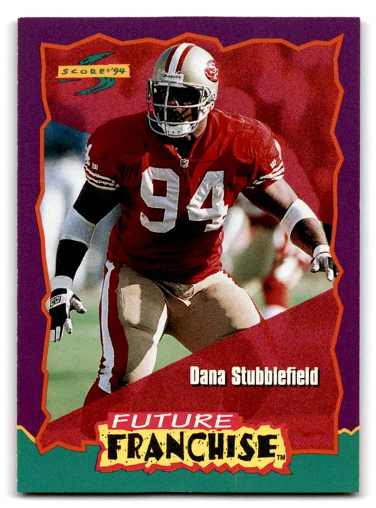 1994 Score #326 Dana Stubblefield - Trading Cards