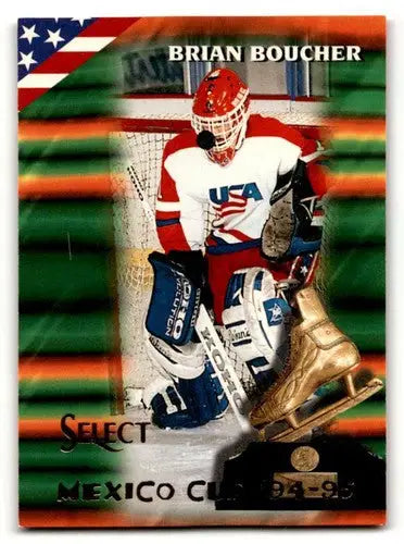 1994 Select #155 Brian Boucher USA Hockey Cards EX/NM ID:57838 - Trading Cards