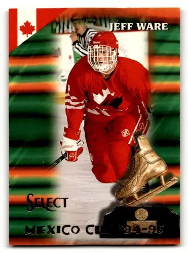 1994 Select #163 Jeff Ware Canada Hockey Cards EX/NM ID:57816 - Hockey Cards