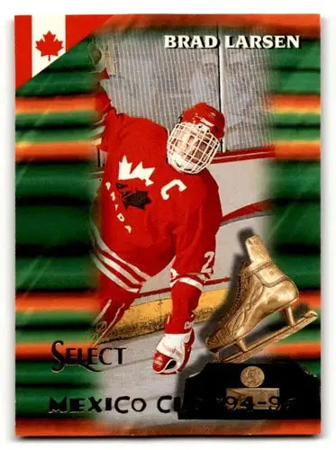1994 Select #164 Brad Larsen Canada Hockey Cards EX/NM ID:57841 - Trading Cards